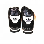Кроссовки Adidas с натуральным мехом (Black)
