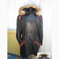 Женская кожаная куртка с капюшоном Stil Show. Лот 178