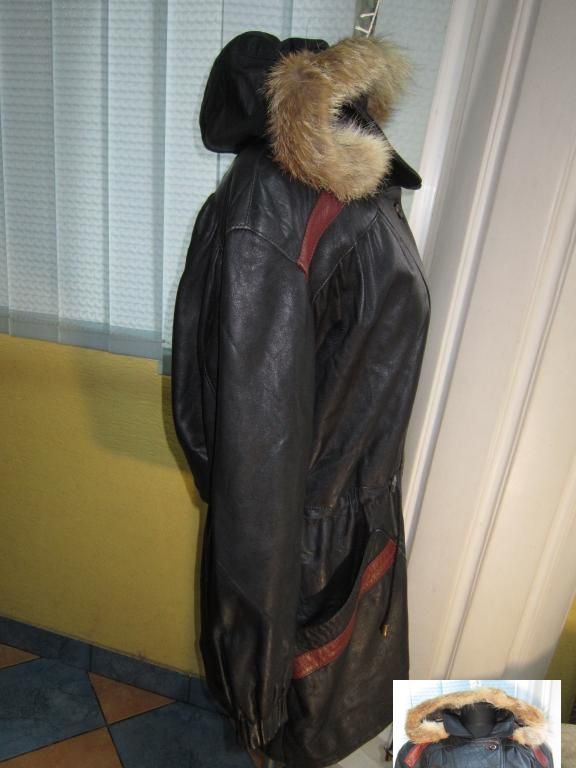 Фото 8. Женская кожаная куртка с капюшоном Stil Show. Лот 178
