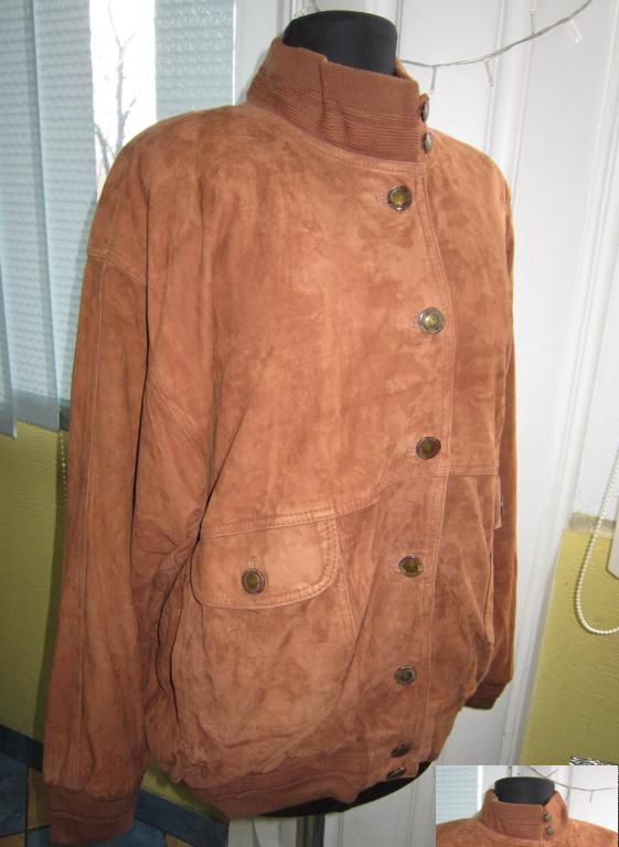 Фото 4. Большая женская замшевая куртка FRANCO CALLEGARI. Италия. Лот 860