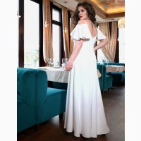 Белое платье для росписи, свадьбы, вечера