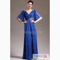 EDressit 2013 Новое суексуальное V декольте синее вечернее платье для матери невесты(26134205)