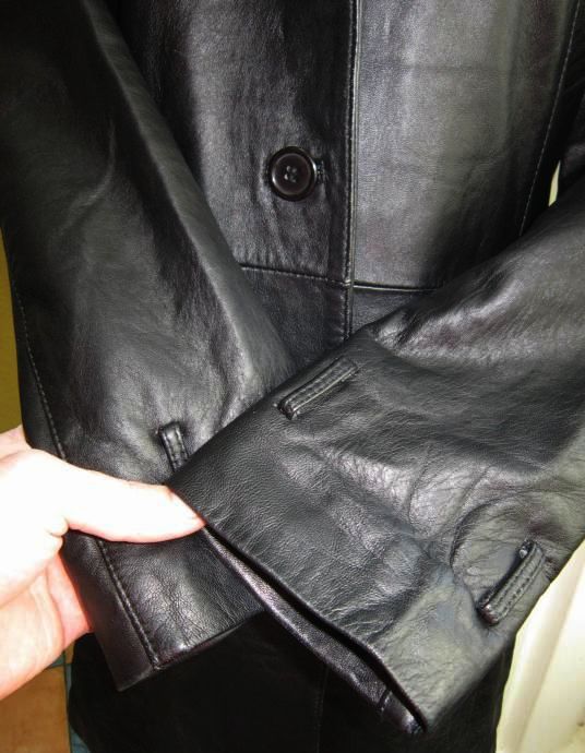Фото 4. Женская кожаная куртка -плащ EDITION De LUXE. Франция. Лот 329