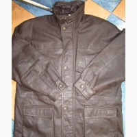 Большая кожаная мужская куртка SMOOTH. США. Лот 1029