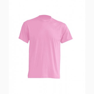 Трикотажная рубашка, футболка светло-розовая короткий рукав