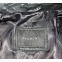 Велика шкіряна чоловіча куртка OAKWOOD. Англія. 60р. Лот 1126