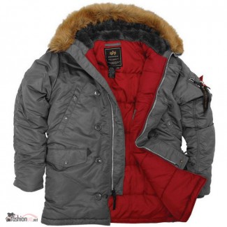 Супер теплые стильные зимние куртки - легендарная модель N-3B Аляска из США