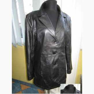 Женская кожаная куртка-пиджак Fabiani. Германия. Лот 104
