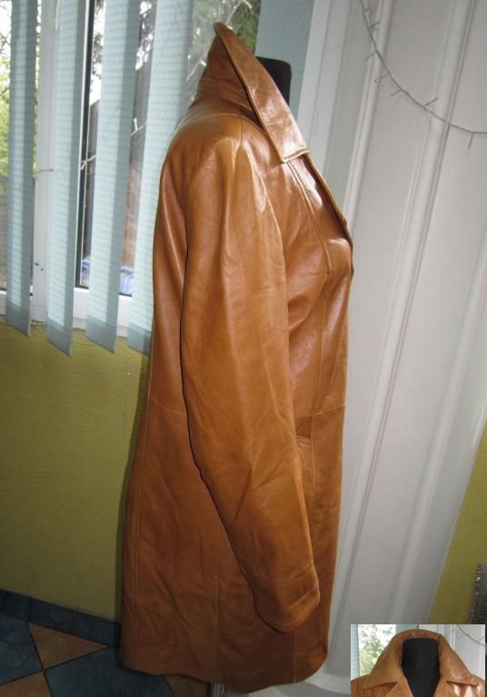 Фото 5. Стильная женская кожаная куртка CABRINI. Италия. Лот 595