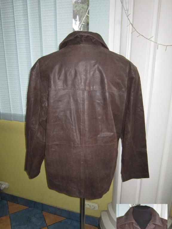 Фото 3. Большая лёгкая кожаная мужская куртка BLEND of AMERICA. Дания. Лот 839