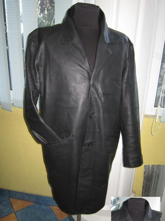 Большая кожаная мужская куртка Angelo Litrico (CA). 66р. Лот 102