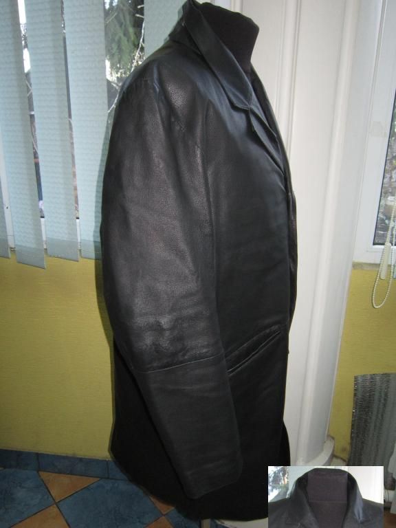 Фото 6. Большая кожаная мужская куртка Angelo Litrico (CA). 66р. Лот 102