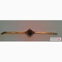 Продаются позолоченные женские часы-браслет «Луч» (СССР)