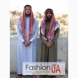 Арабская мужская долгополая рубаха