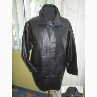 Большая кожаная мужская куртка М.FLUES. Германия. Лот 537