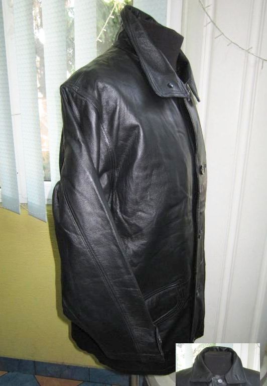 Фото 8. Большая кожаная мужская куртка М.FLUES. Германия. Лот 537