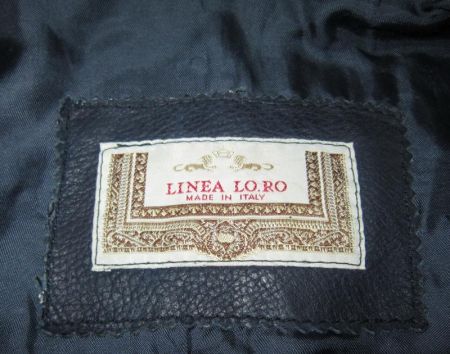 Фото 7. Велика шкіряна чоловіча куртка LINEA LO.RO. Італія. 66р. Лот 1132