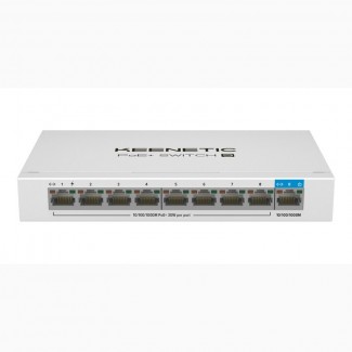 Высококачественный свитч Keenetic PoE+ Switch 9 с быстрой доставкой