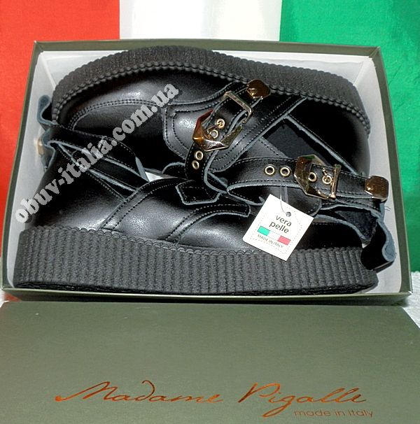 Фото 2. Туфли женские кожаные madame pigalle оригинал производство италия