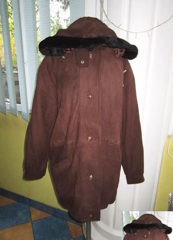Фото 3. Женская кожаная куртка с капюшоном. Германия. Лот 580