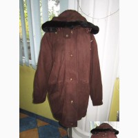 Женская кожаная куртка с капюшоном. Германия. Лот 580