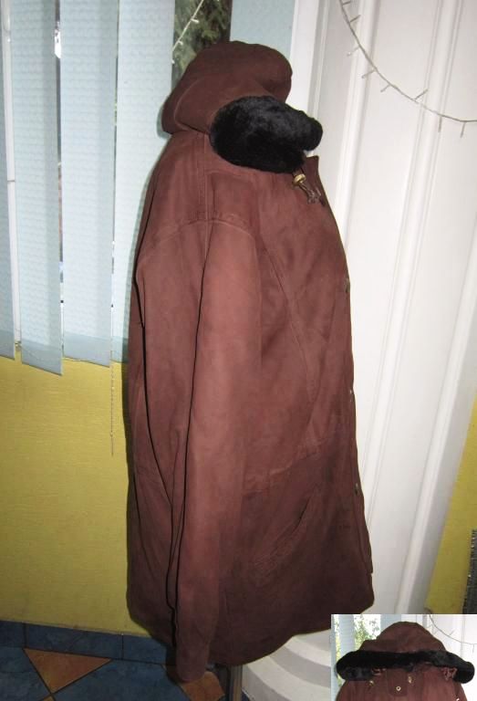 Фото 4. Женская кожаная куртка с капюшоном. Германия. Лот 580