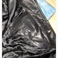 Утеплённая кожаная мужская куртка Theo Wormland. Германия. Лот 777