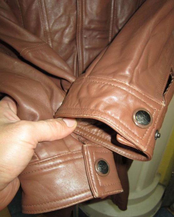 Фото 4. Утеплённая стильная кожаная мужская куртка. Лот 330