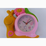Детские часы, (будильник) и фоторамка Веселая гусеница