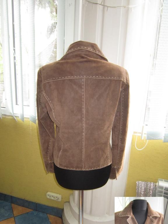 Фото 2. Молодёжная женская кожаная куртка - пиджак IK Selection. Лот 927