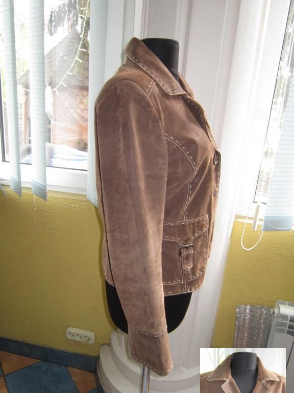 Фото 5. Молодёжная женская кожаная куртка - пиджак IK Selection. Лот 927