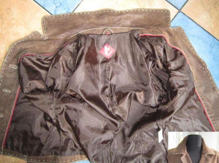 Фото 8. Молодёжная женская кожаная куртка - пиджак IK Selection. Лот 927