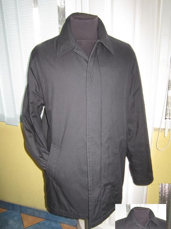 Утеплённая мужская куртка-плащ HALLHUBER. Германия. 62р. Лот 1063