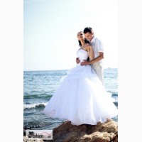 Воздушное свадебное платье