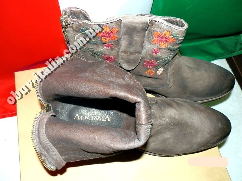 Фото 6. Ботинки женские кожаные фирмы alkimia оригинал п-о италия