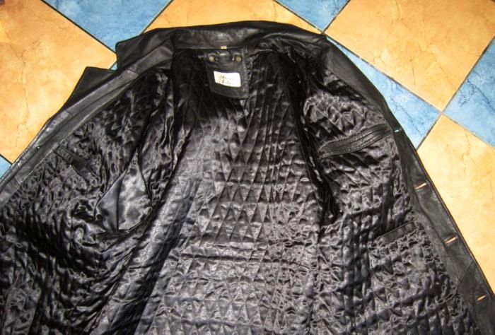 Фото 3. Большая классическая кожаная мужская куртка ROVER LAKES. Лот 539