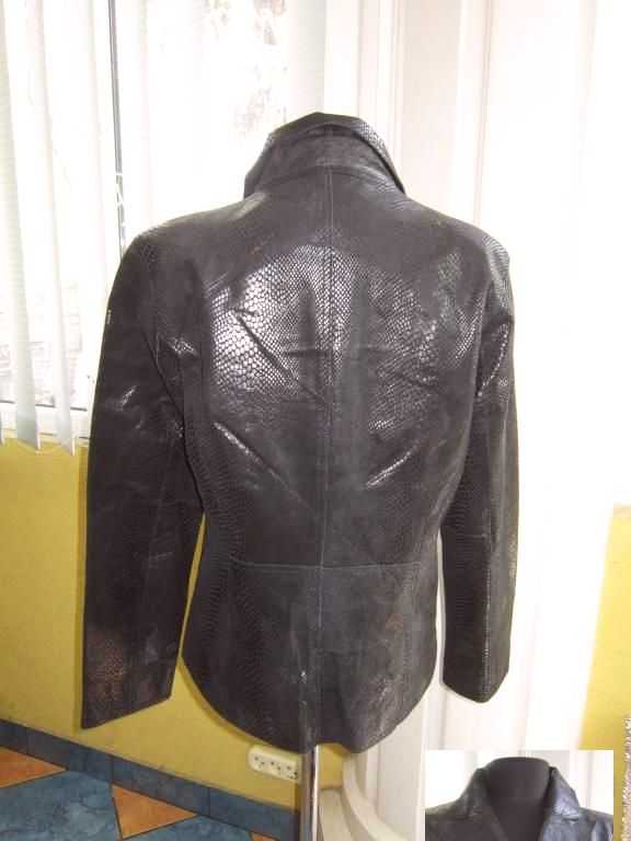 Фото 3. Женская кожаная куртка - пиджак YORN. Лот 905