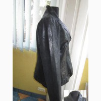 Женская кожаная куртка - пиджак YORN. Лот 905