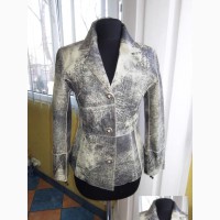 Супермодная женская кожаная куртка - пиджак OTTIMO. Турция. Лот 900