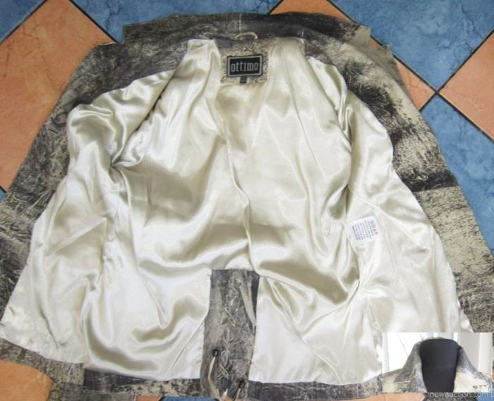 Фото 3. Супермодная женская кожаная куртка - пиджак OTTIMO. Турция. Лот 900