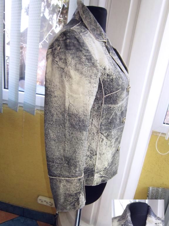 Фото 5. Супермодная женская кожаная куртка - пиджак OTTIMO. Турция. Лот 900