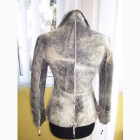 Супермодная женская кожаная куртка - пиджак OTTIMO. Турция. Лот 900