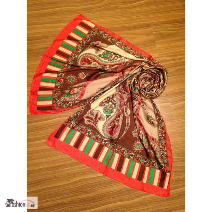 Фото 10. Шелковые шарфы, цвета в ассортименте