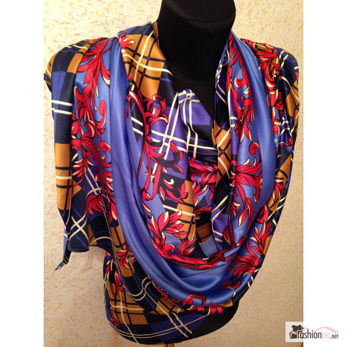 Фото 11. Шелковые шарфы, цвета в ассортименте
