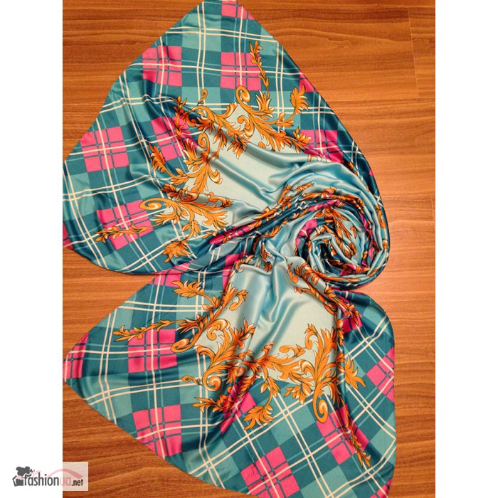 Фото 12. Шелковые шарфы, цвета в ассортименте