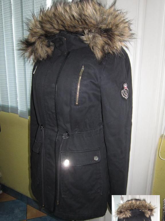 Фото 2. Утепленная женская куртка с капюшоном PIMKIE. 46 р. Лот 1064