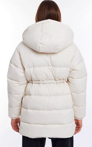 Фото 5. Женская зимняя куртка Season Клауди на синтепухе молочная