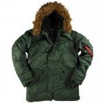 Классические мужские супер теплые куртки N-3B Parka Аляска из США