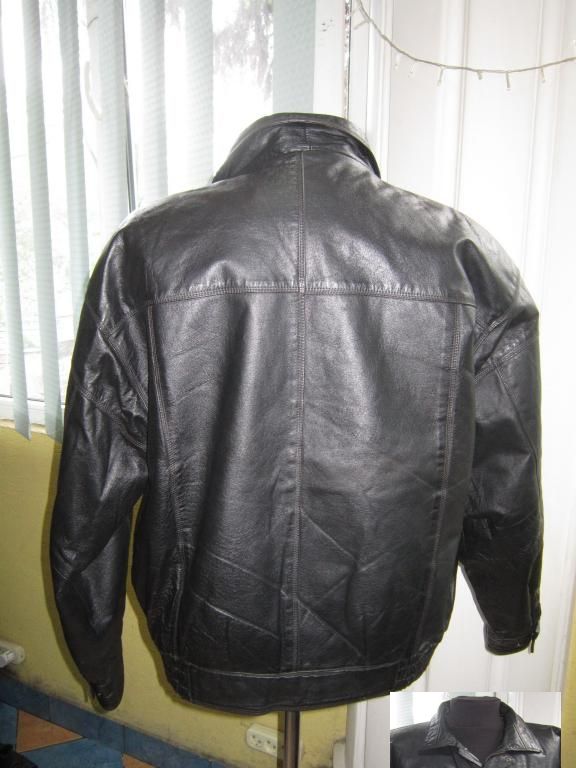 Фото 3. Крута шкіряна чоловіча куртка- бомбер CLASSIC LEATHER, CA. 62р. Лот 1095