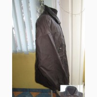 Большая утеплённая мужская кожаная куртка. Германия. Лот 853